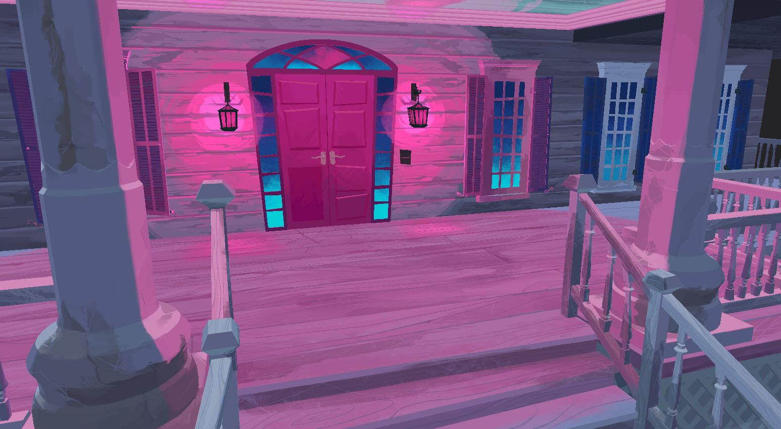 I hand painted the textures and artificial lighting for the Manor asset across 20 UDIMS
