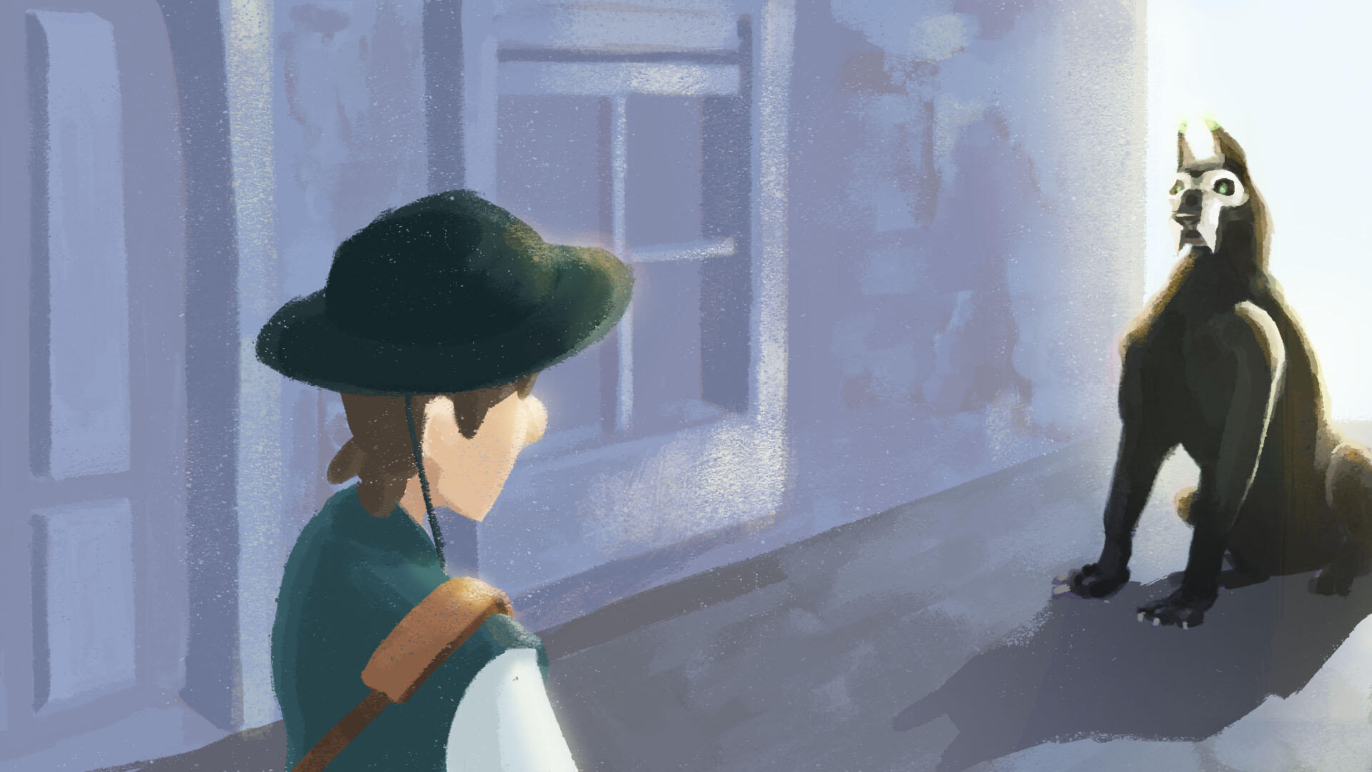 From initial pitch, Jim encounters the hellhound